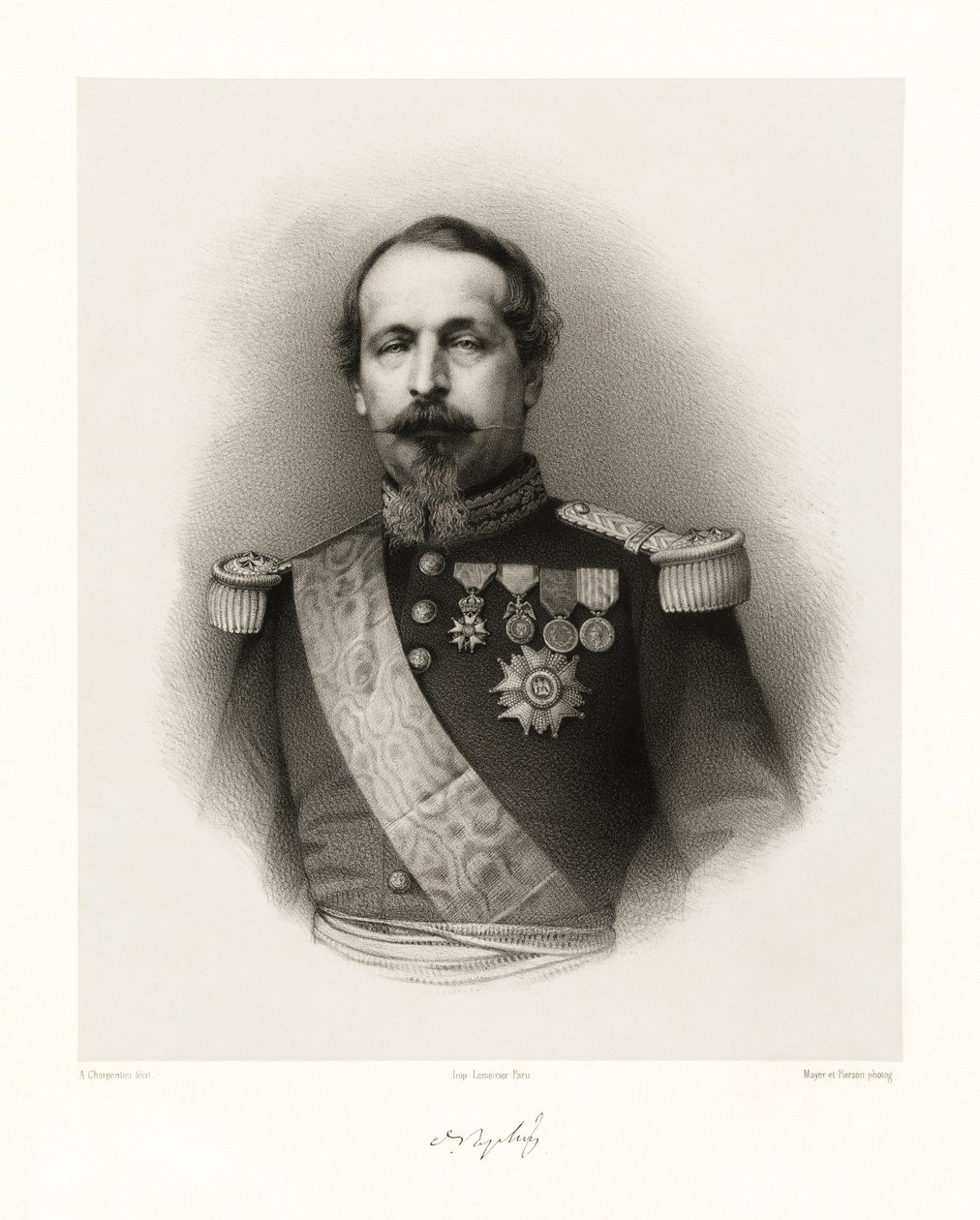 Charles Louis Napoléon Bonaparte door Auguste Charpentier