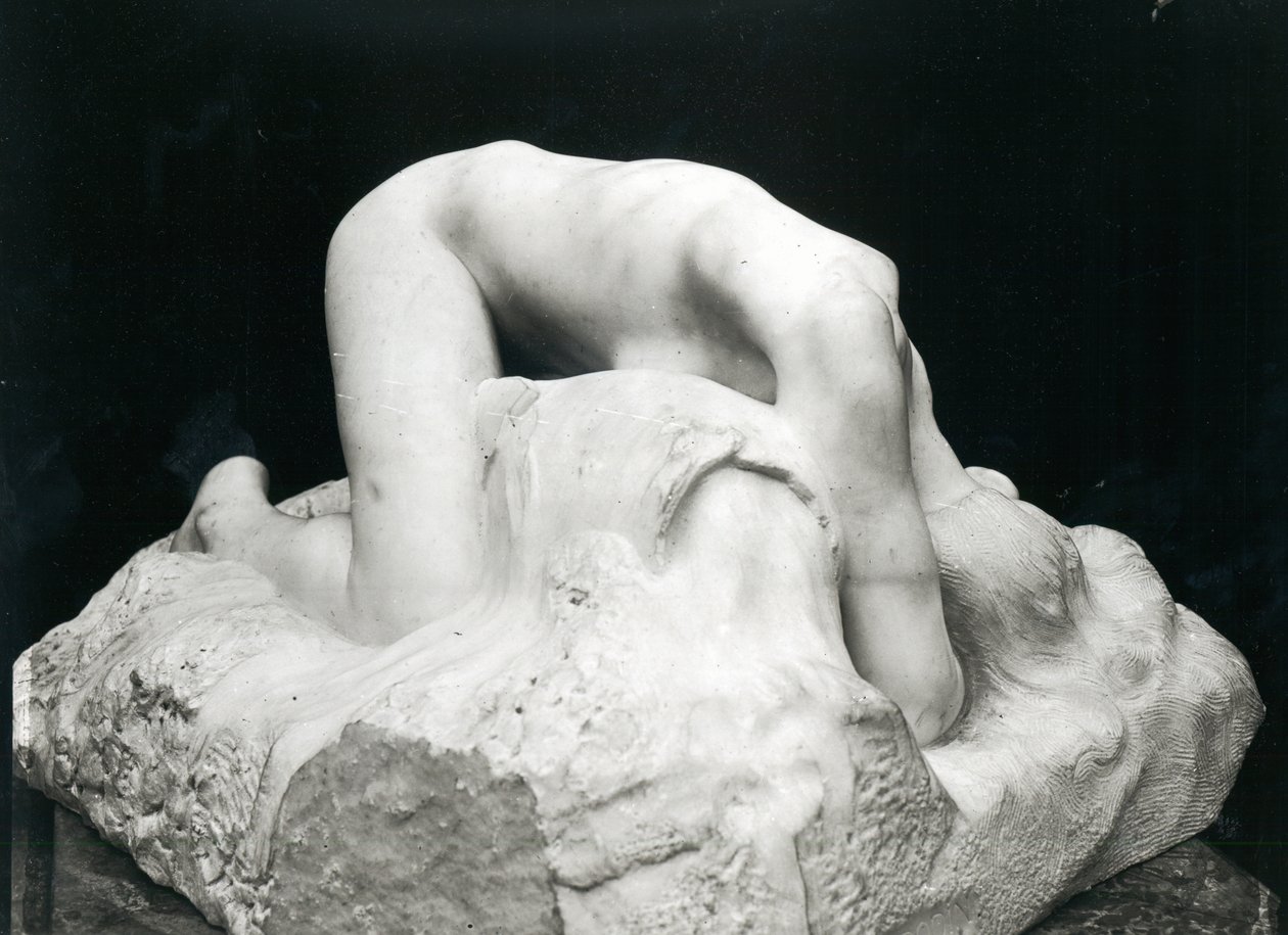 Danaid (marmer) door Auguste Rodin