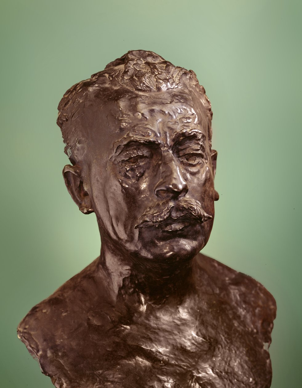 Etienne Clementee, 1916 door Auguste Rodin