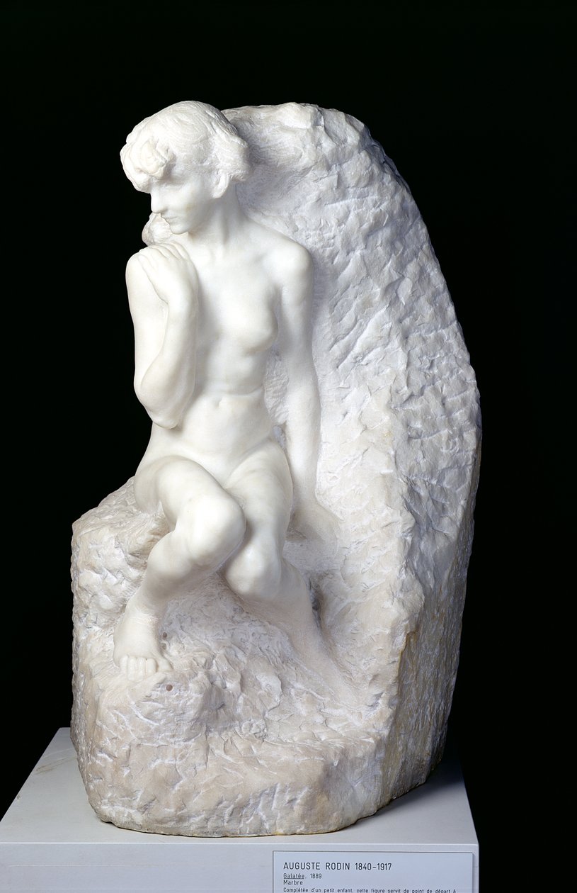 Galatea, 1889 door Auguste Rodin