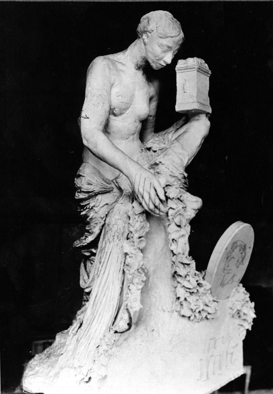 Monument voor Whistler (1903-26) (marmer) door Auguste Rodin