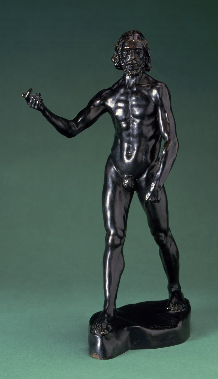 Sint Johannes de Doper, 1898 door Auguste Rodin