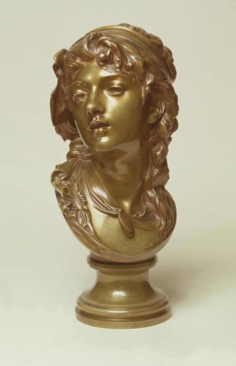 Suzon, 1872 door Auguste Rodin