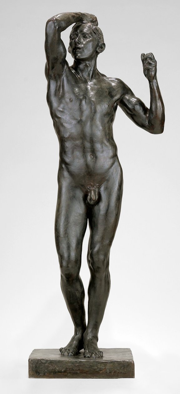 De Bronstijd, 1876-77 door Auguste Rodin