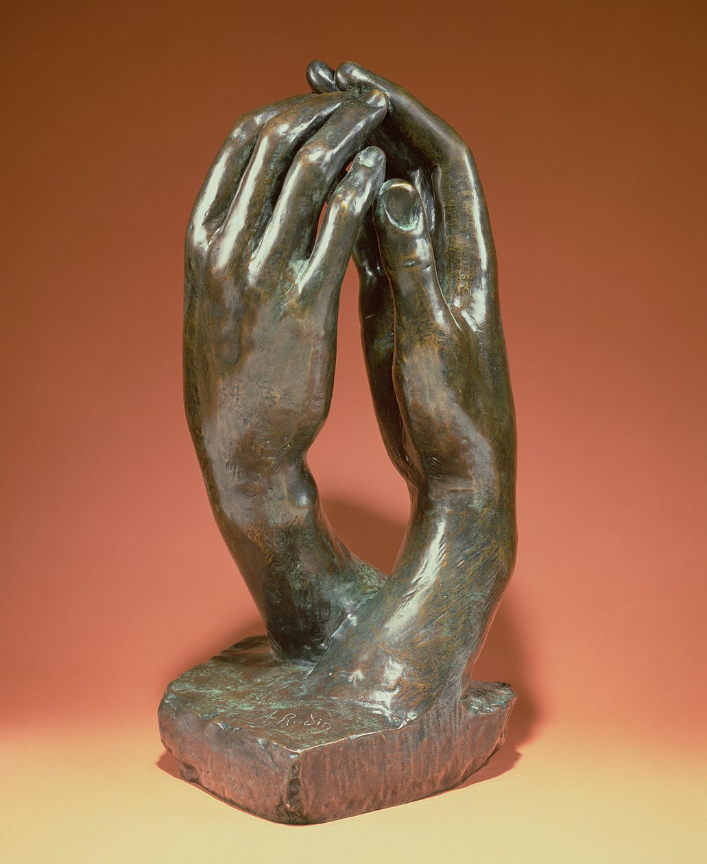 Het Geheim, c.1910 door Auguste Rodin