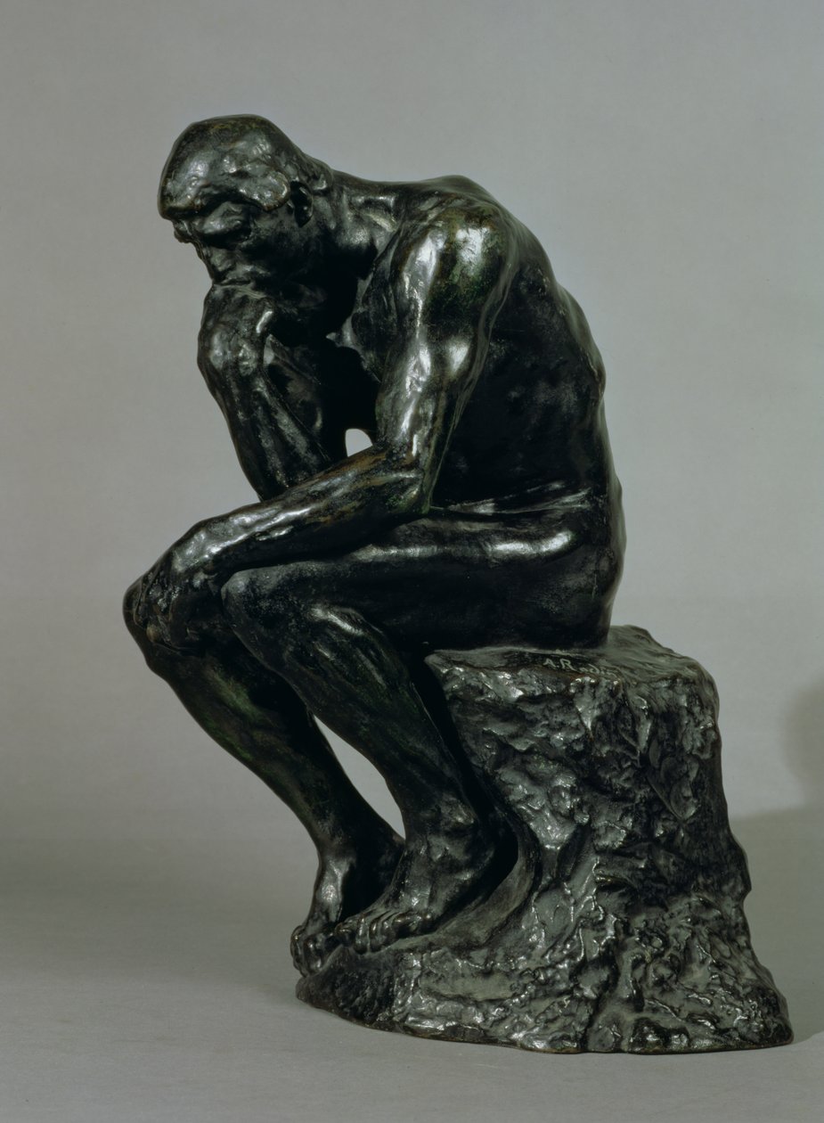 De Denker (Le Penseur) door Auguste Rodin