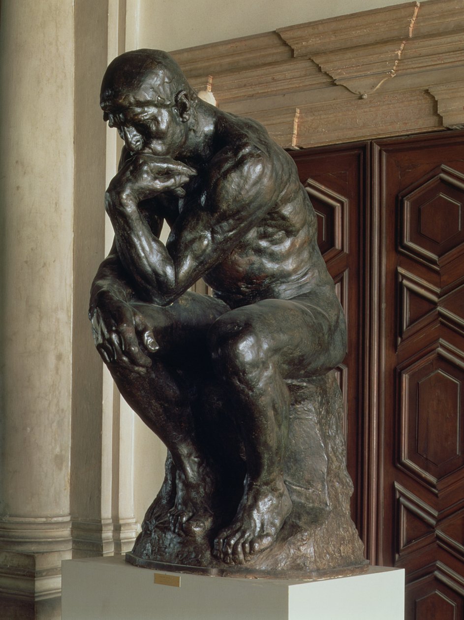 De Denker door Auguste Rodin