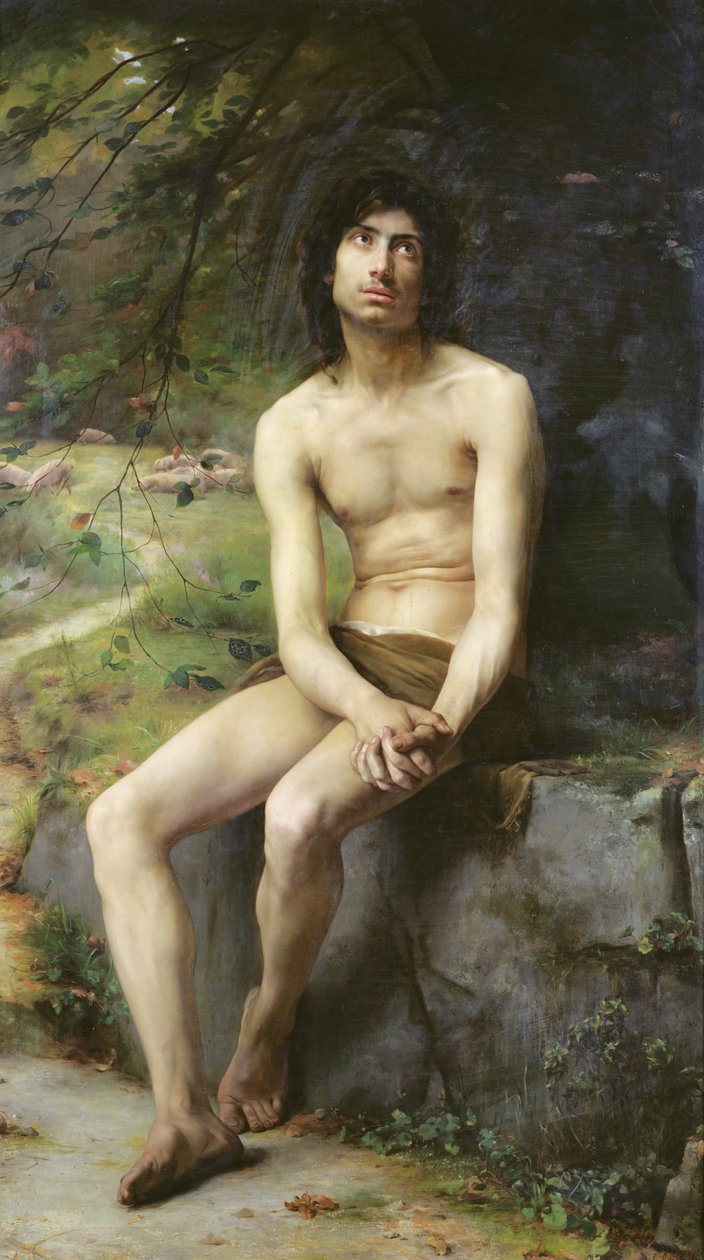 De Berouw van de Verloren Zoon, 1883 door Auguste Rousselin