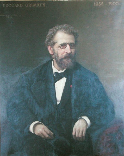 Edouard Grimaux (1835-1900) door Auguste Alexandre Hirsch