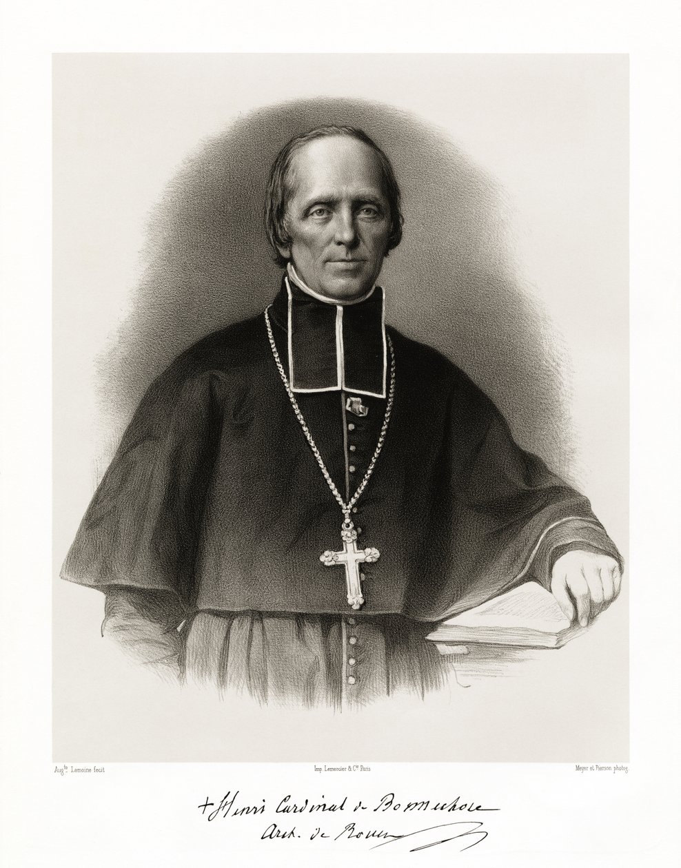 Henri de Bonnechose door Auguste Charles Lemoine