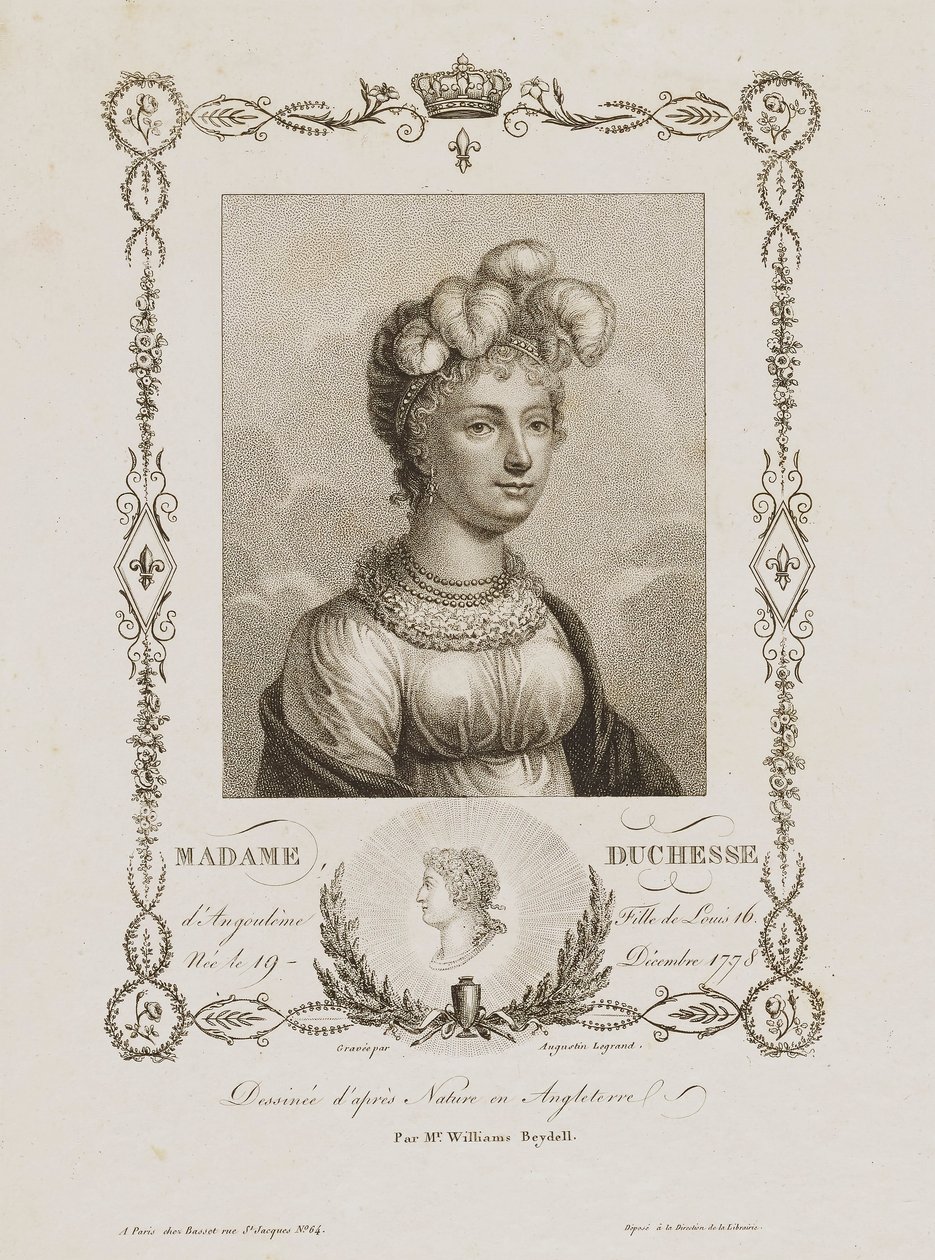 Mevrouw Hertogin door Auguste Claude Simon Legrand