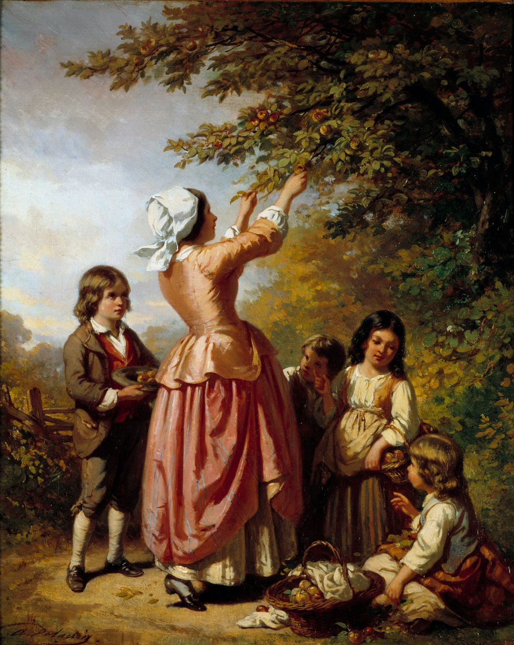 Plukken door Auguste Delacroix
