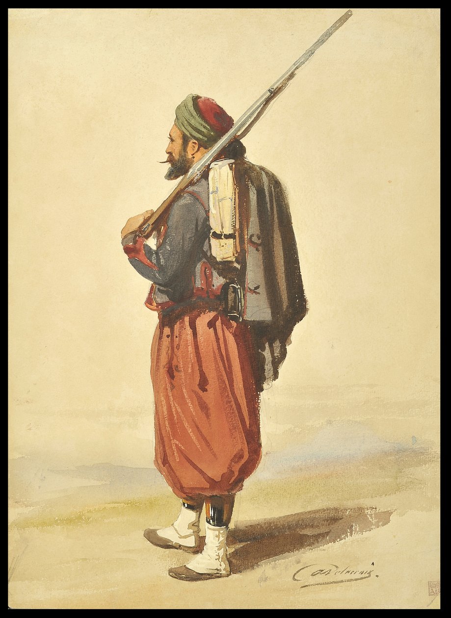Zouaaf door Auguste Delacroix