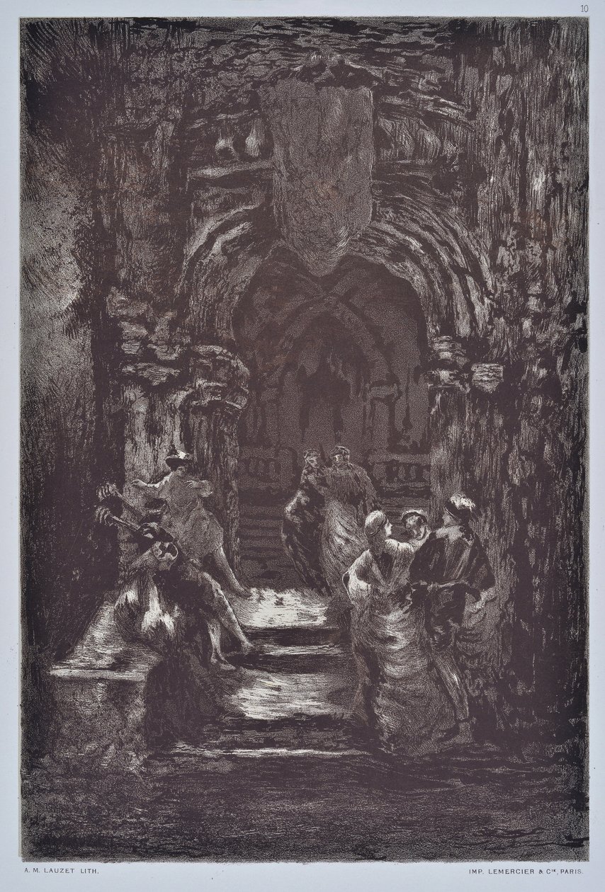 De Trap door Auguste Lauzet