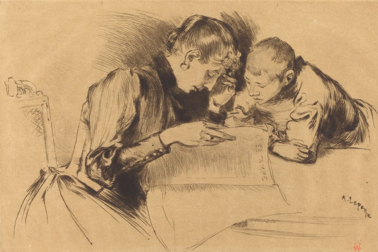 Afbeeldingen Les images door Auguste Lepere