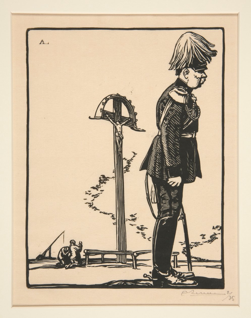 L door Auguste Lepere