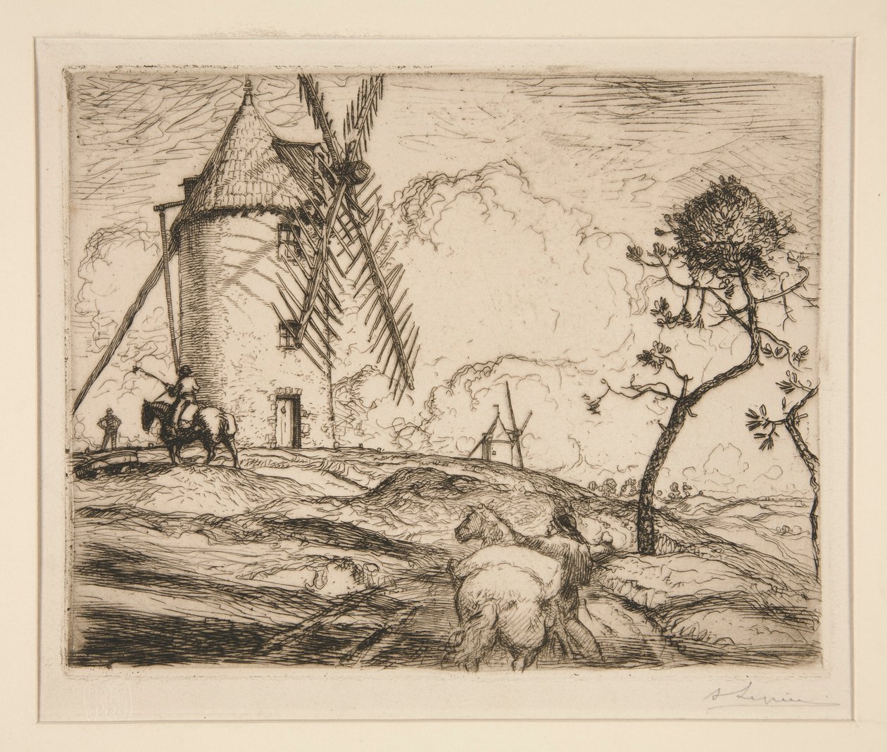 L door Auguste Lepere