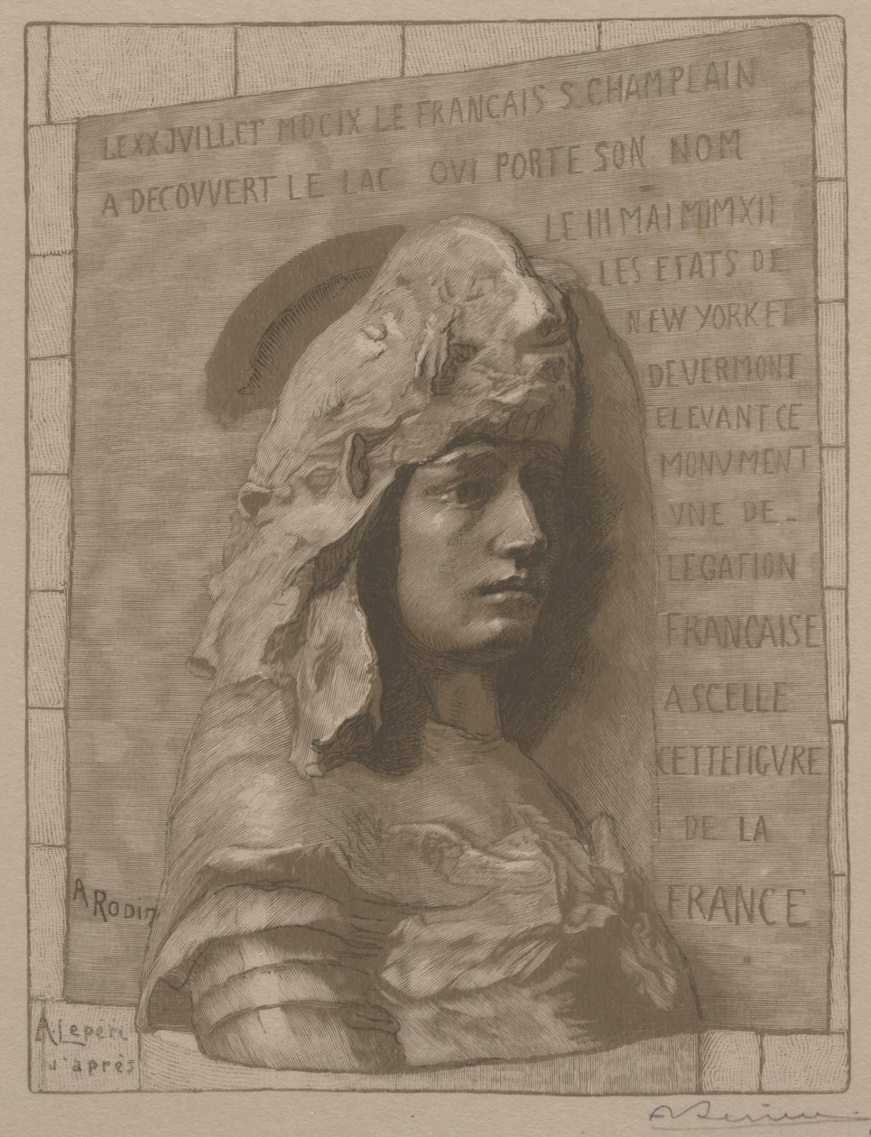 Frankrijk door Auguste Lepere