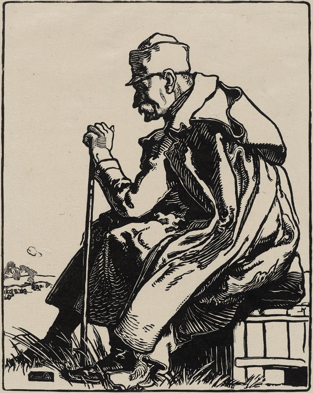 Le Roi Pierre Ier door Auguste Lepere
