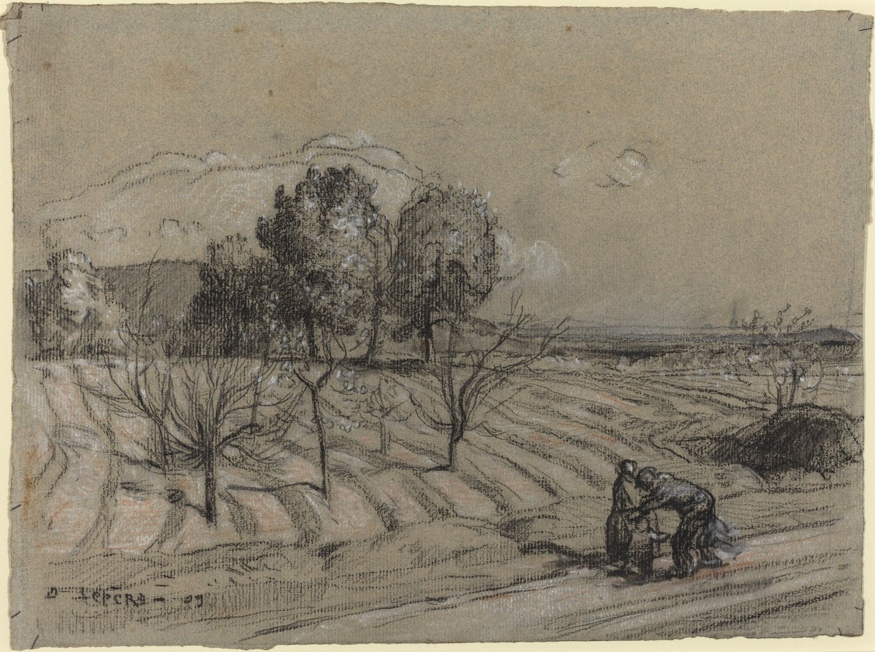 Lente door Auguste Lepere