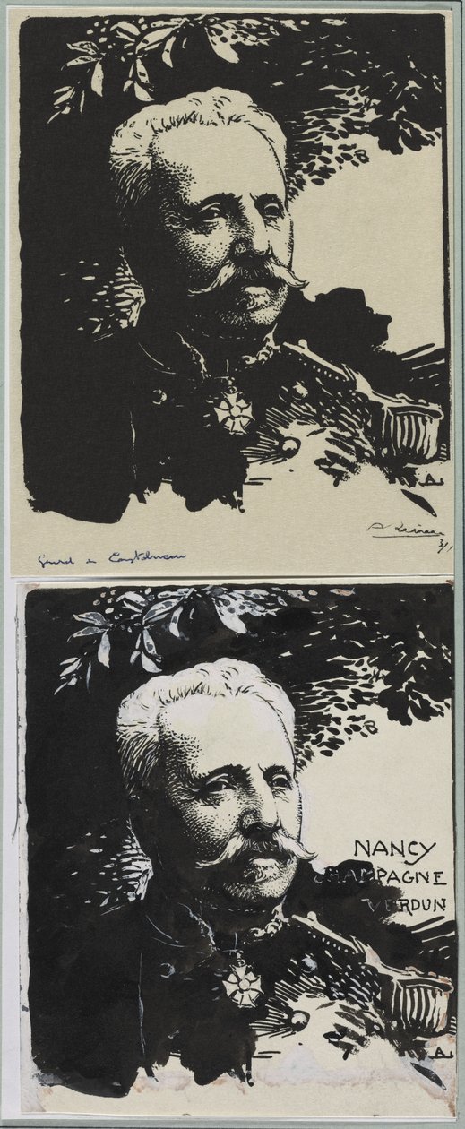Generaal de Castelneau door Auguste Louis Lepère