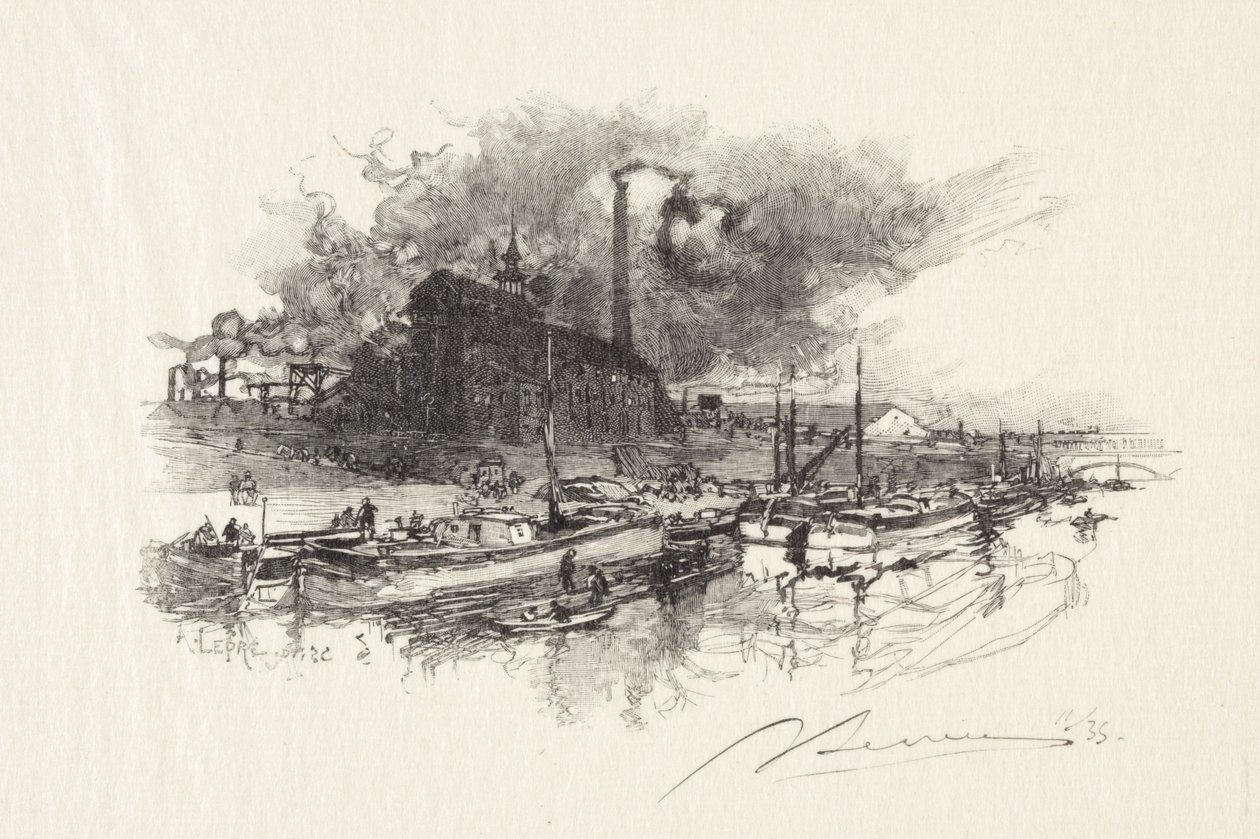 Javel door Auguste Louis Lepère