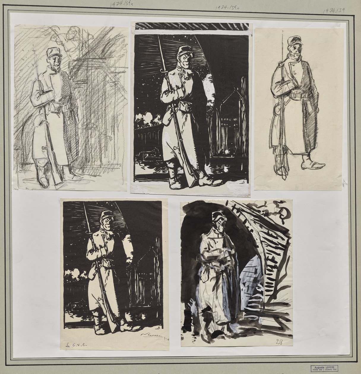 De G.V.C. door Auguste Louis Lepère
