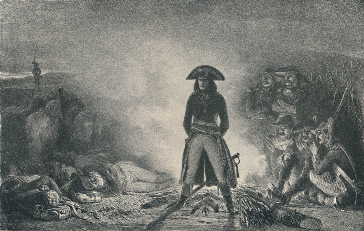 Bonaparte in Italië, 1796, 1896 door Auguste Raffet