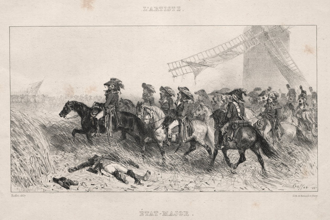 Zonder titel door Auguste Raffet