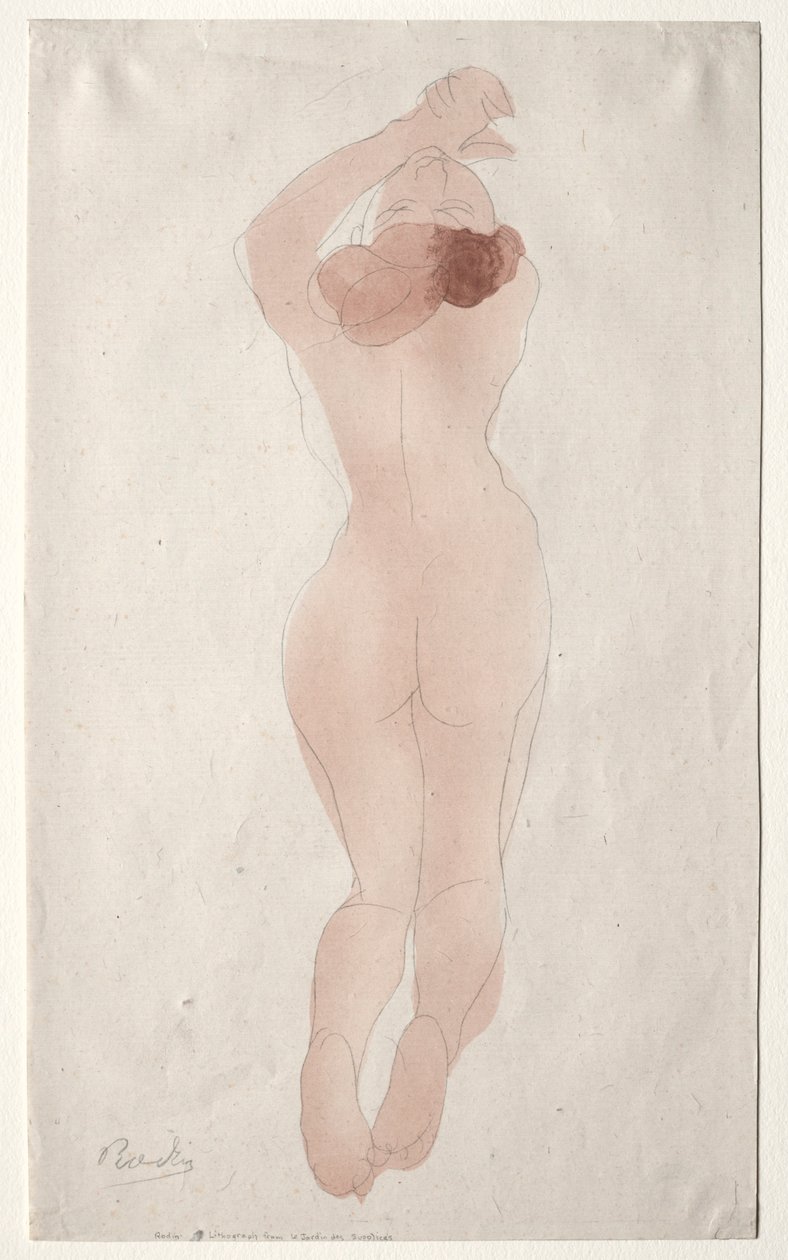 Aai me dan, schat, 1902 door Auguste Rodin