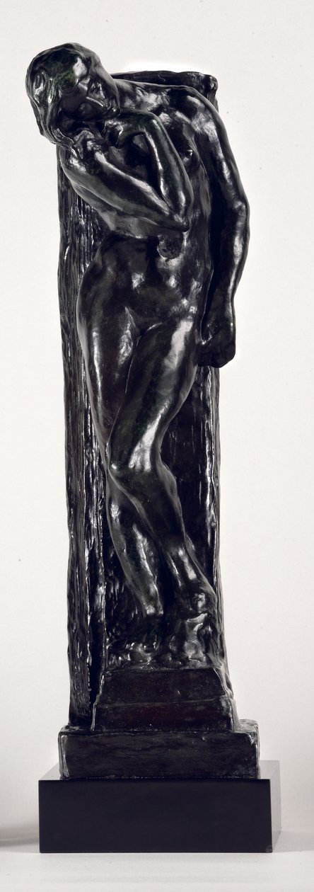 Eva met Lang Haar, 187880 (brons) door Auguste Rodin