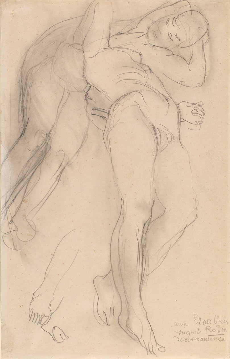 Figuur Schets door Auguste Rodin