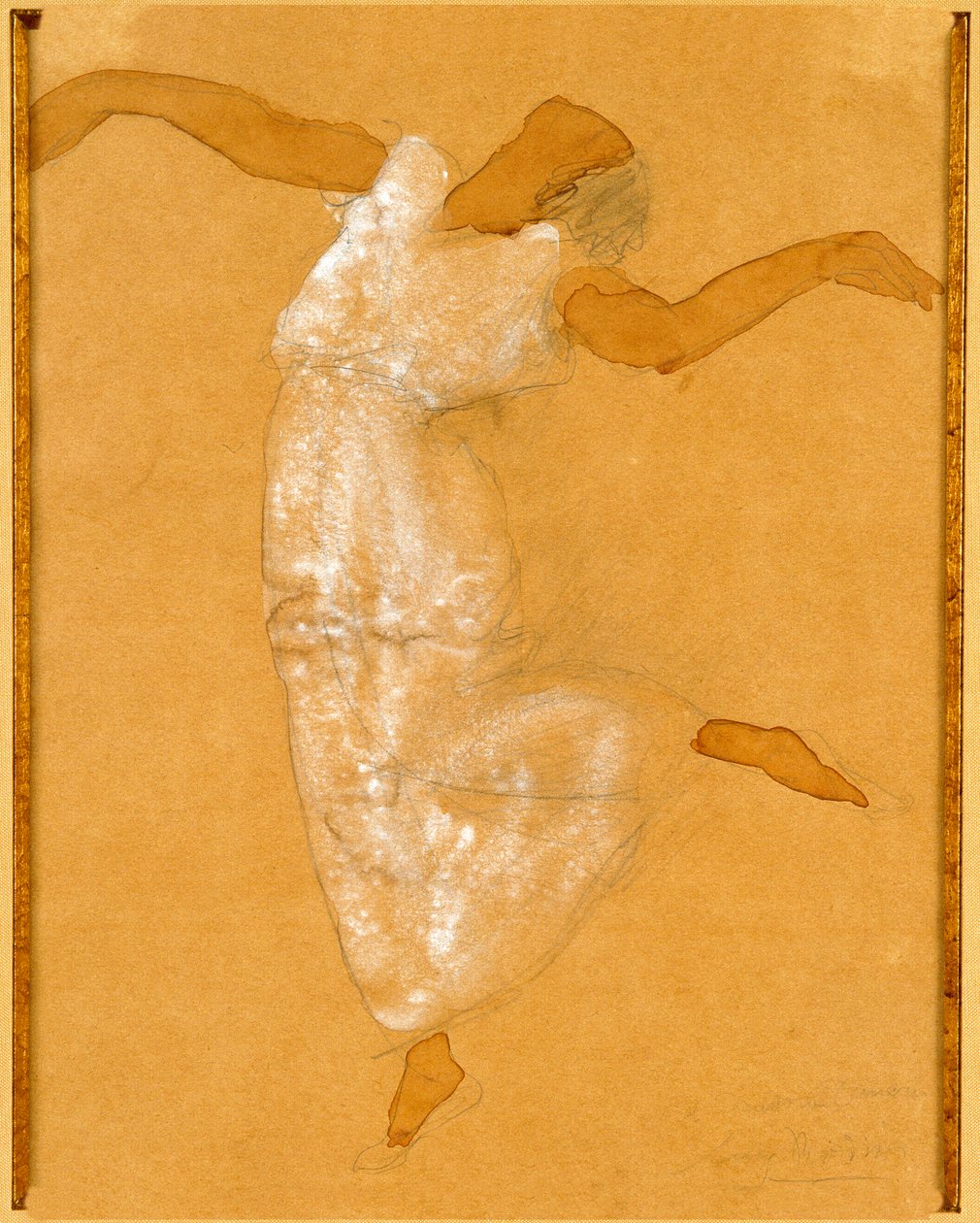 Isadora Duncan door Auguste Rodin