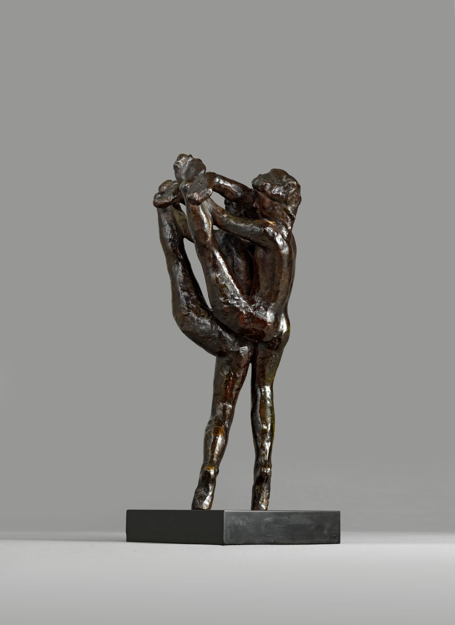 Pas de deux B, c.1911 door Auguste Rodin