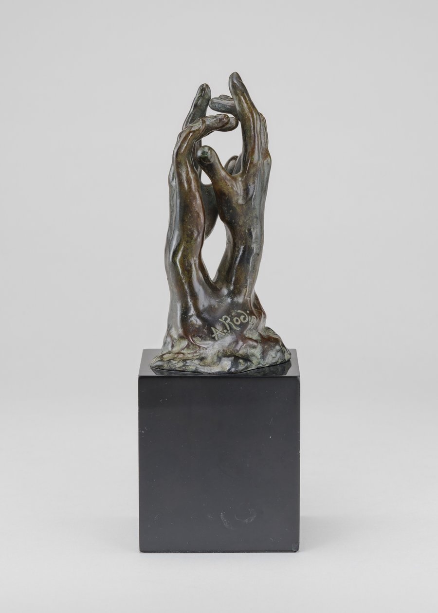 Studie voor Het geheim, n.d. door Auguste Rodin