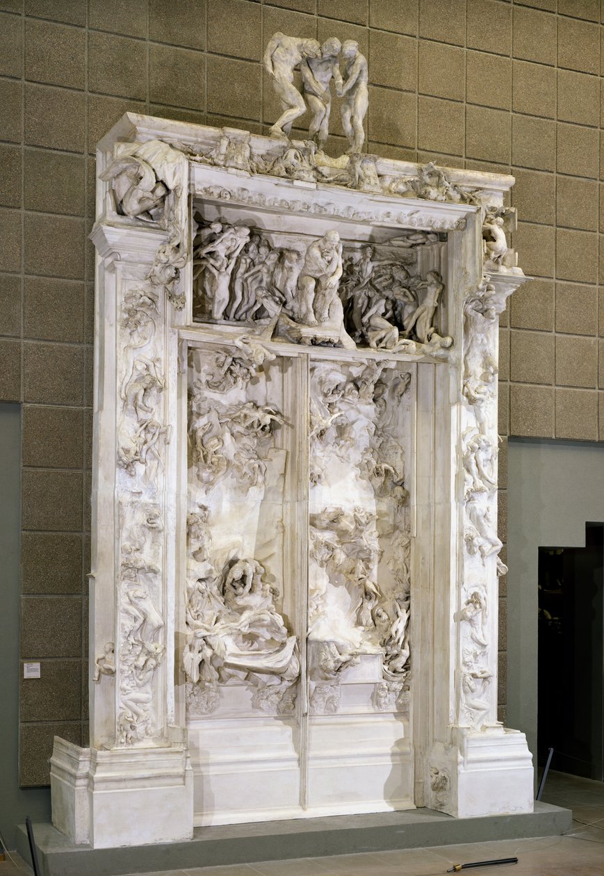 De Poorten van de Hel door Auguste Rodin