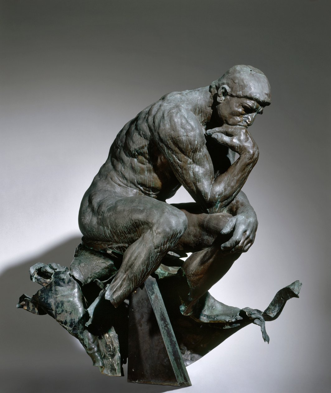 De Denker, 1880-1881 door Auguste Rodin