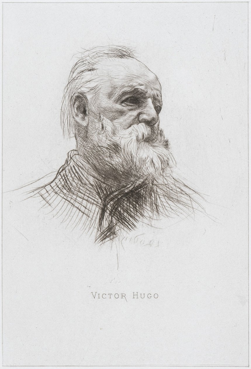 Victor Hugo, 1884 door Auguste Rodin