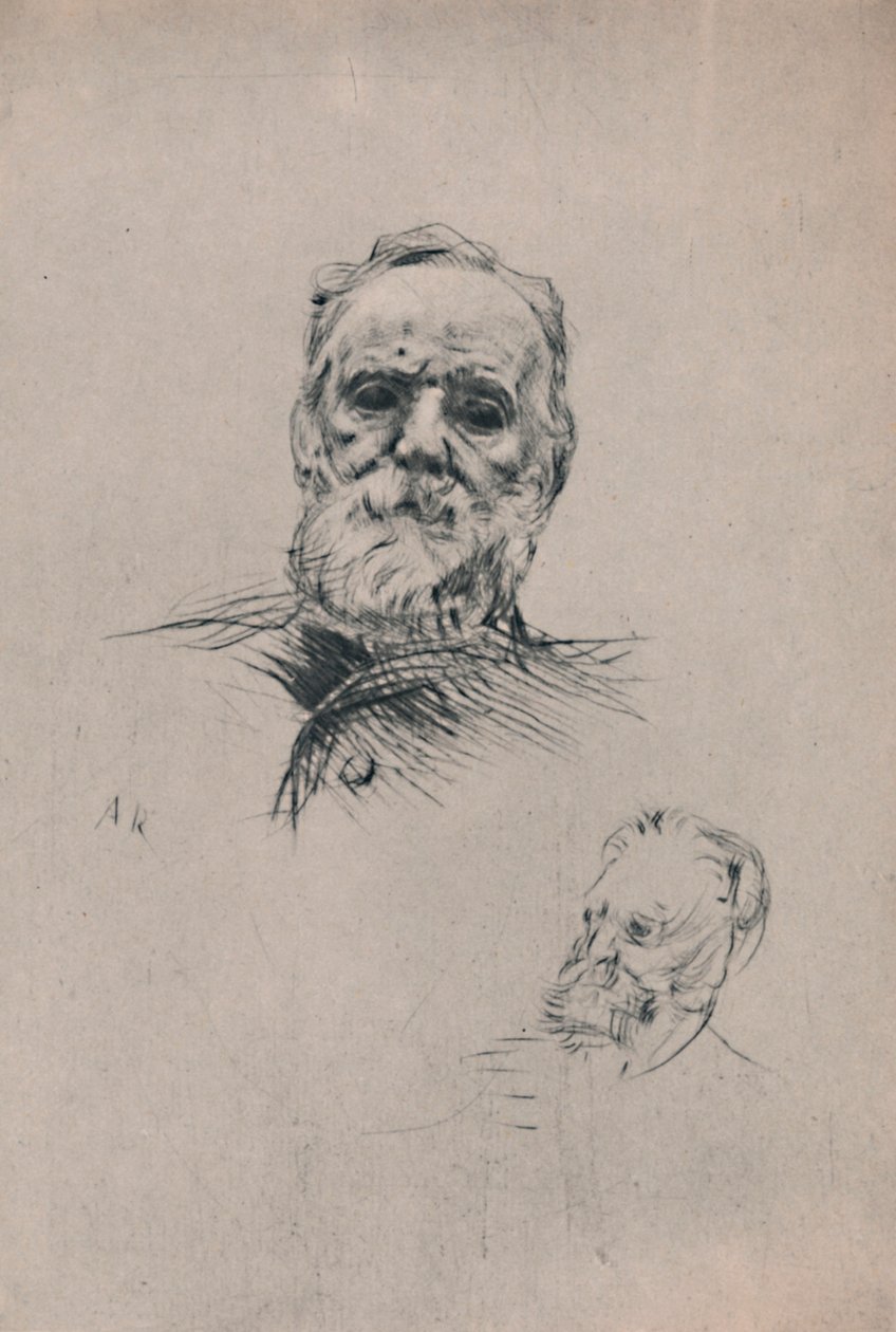 Victor Hugo, c1884 door Auguste Rodin