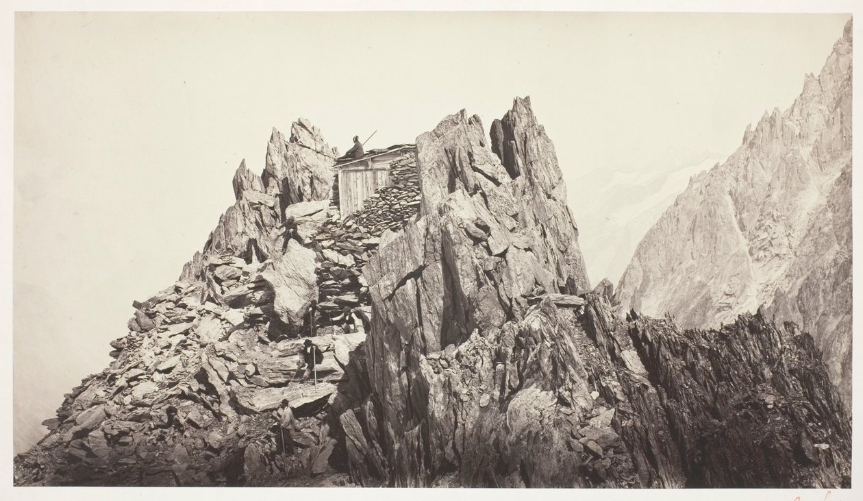 Savoie 49, Cabane des Grands-Mulets door Auguste Rosalie Bisson