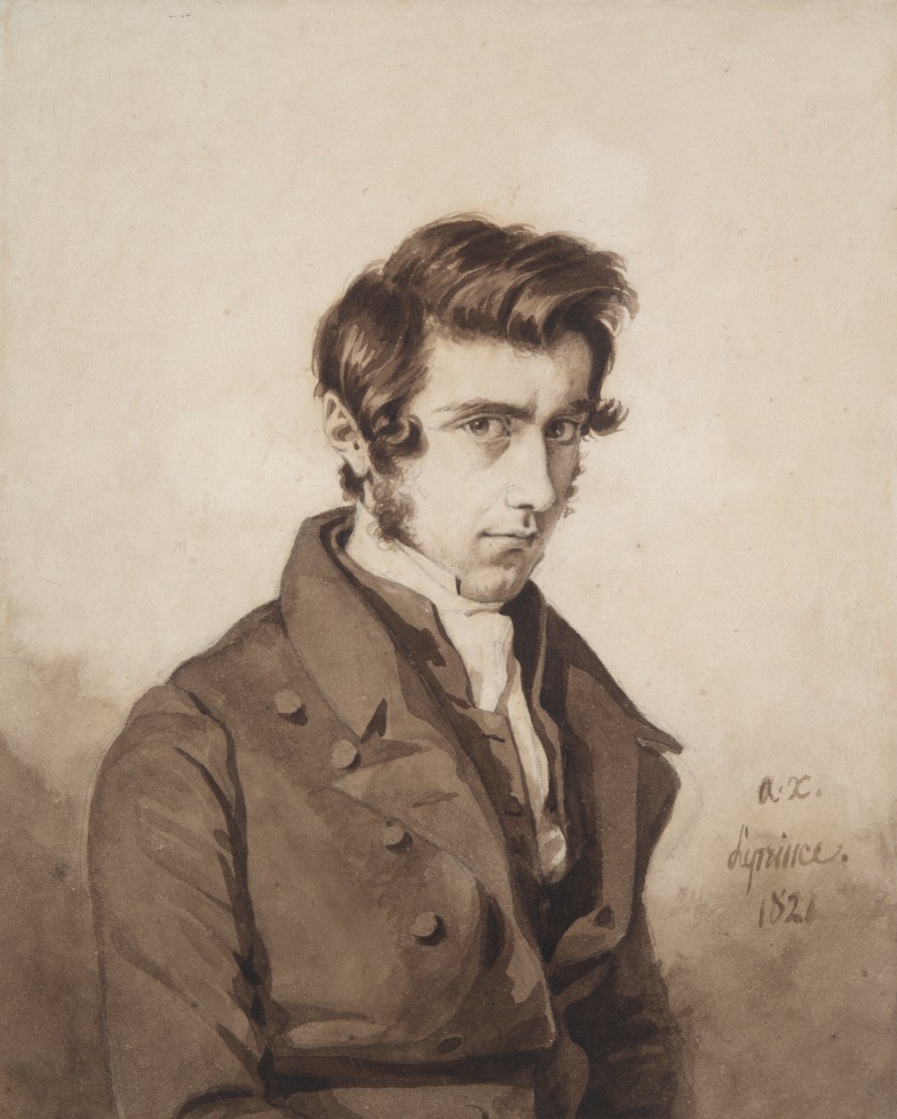 Zonder titel door Auguste Xavier Leprince