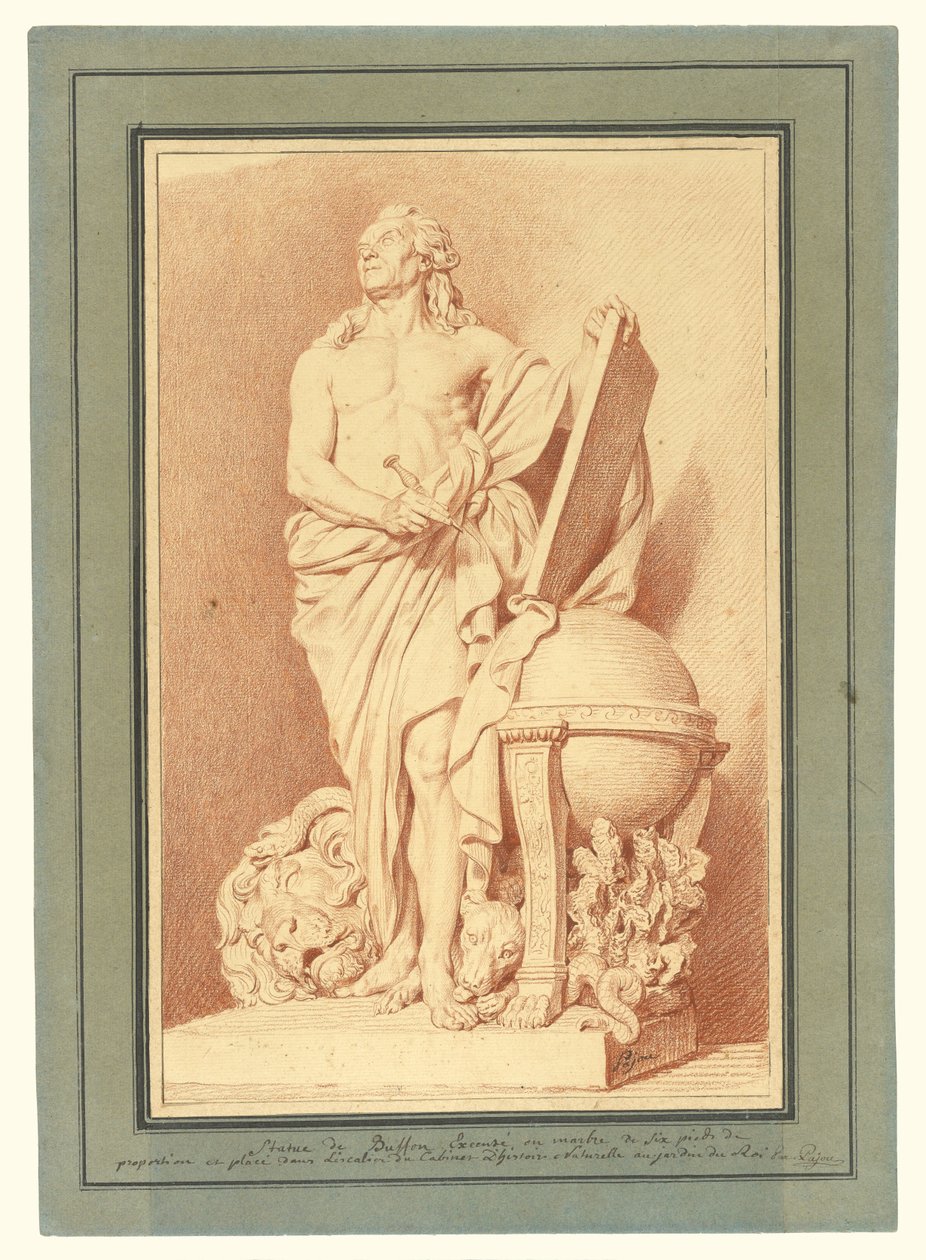 Monument voor Buffon door Augustin Pajou