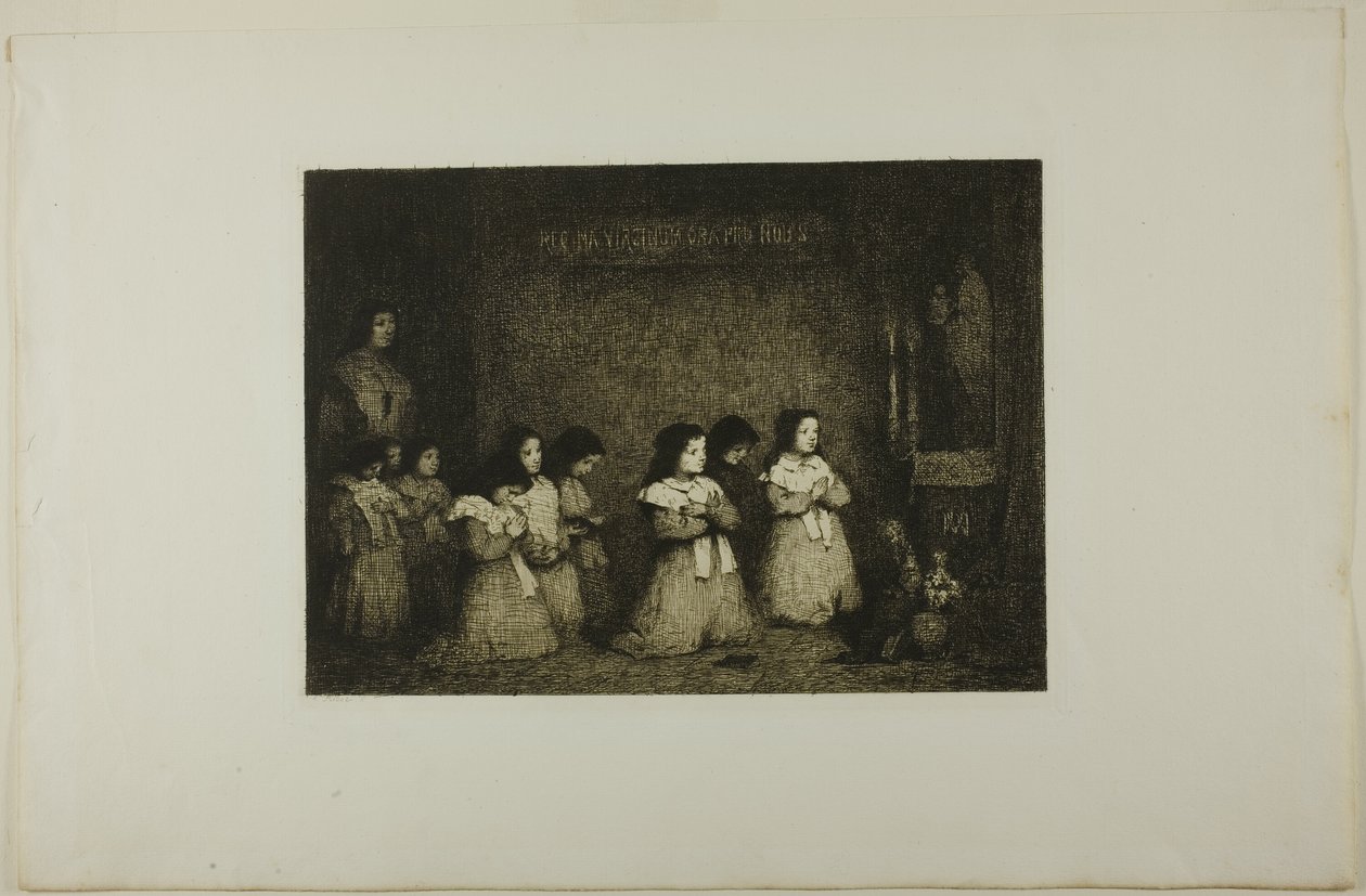 Het Gebed door Augustin Théodule Ribot