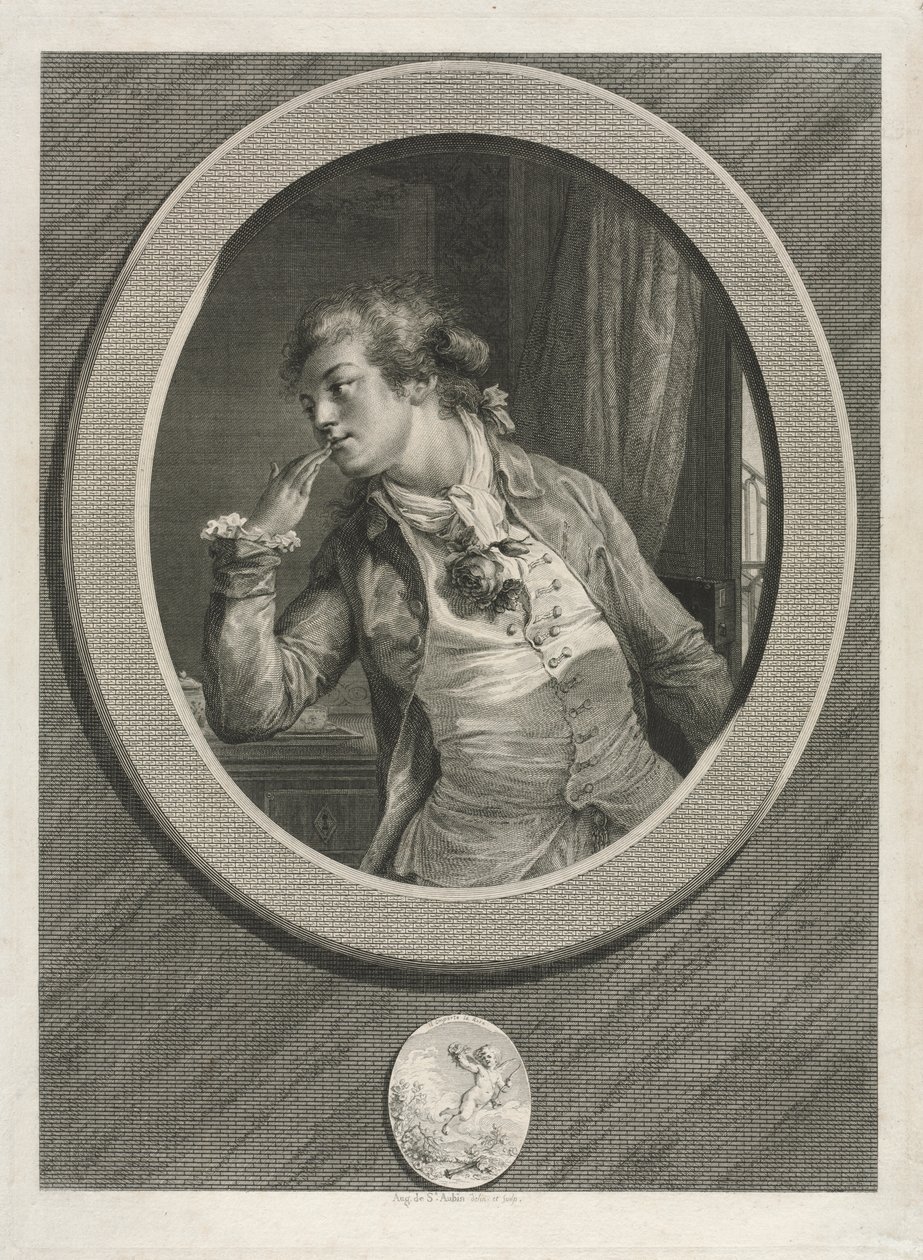 Je kunt op mij rekenen door Augustin de Saint Aubin