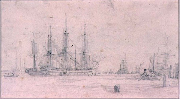 Studies van compositie door Augustus Wall Callcott