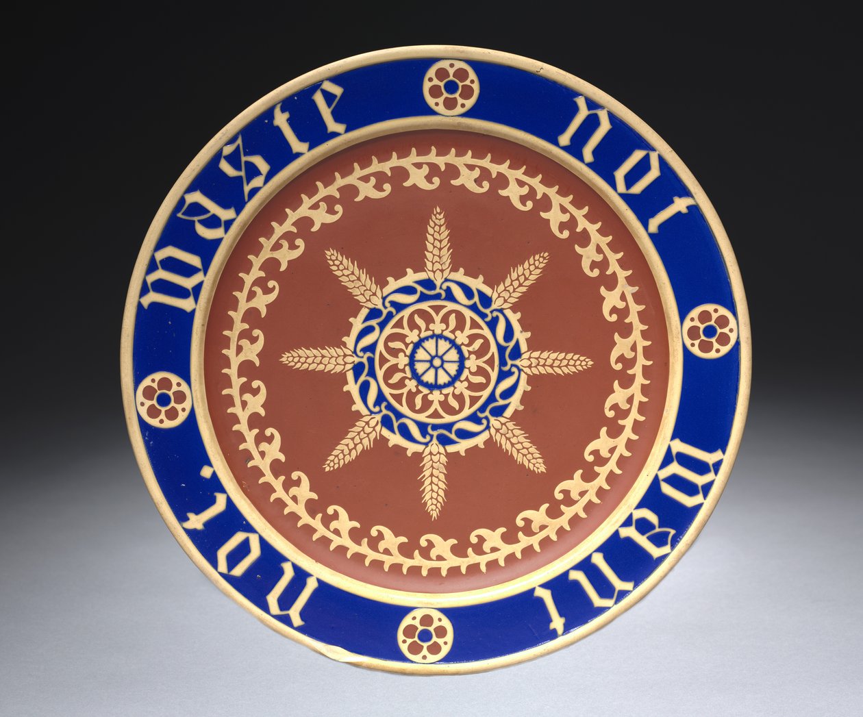 Broodbord, ca. 1850 door Augustus Welby Northmore Pugin