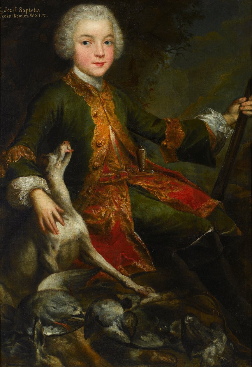 Portret van Józef Sapieha door Augustyn Mirys