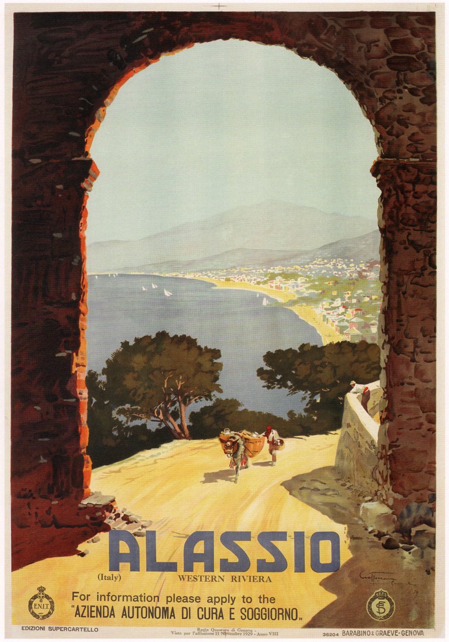 Alassio door Aurelio Craffonara