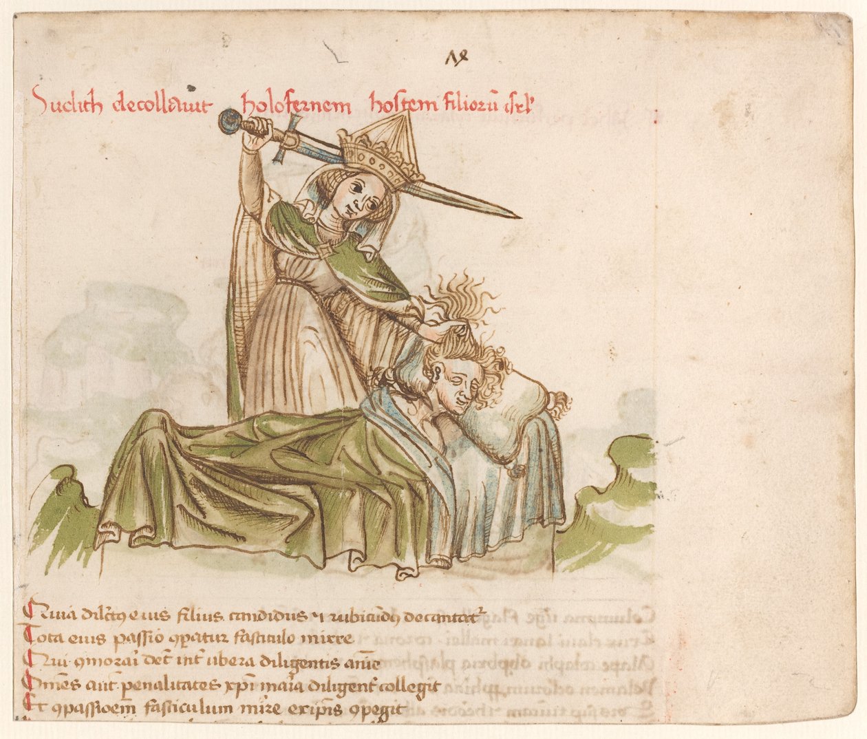 Judith Doodt Holofernes door Austrian 15th Century