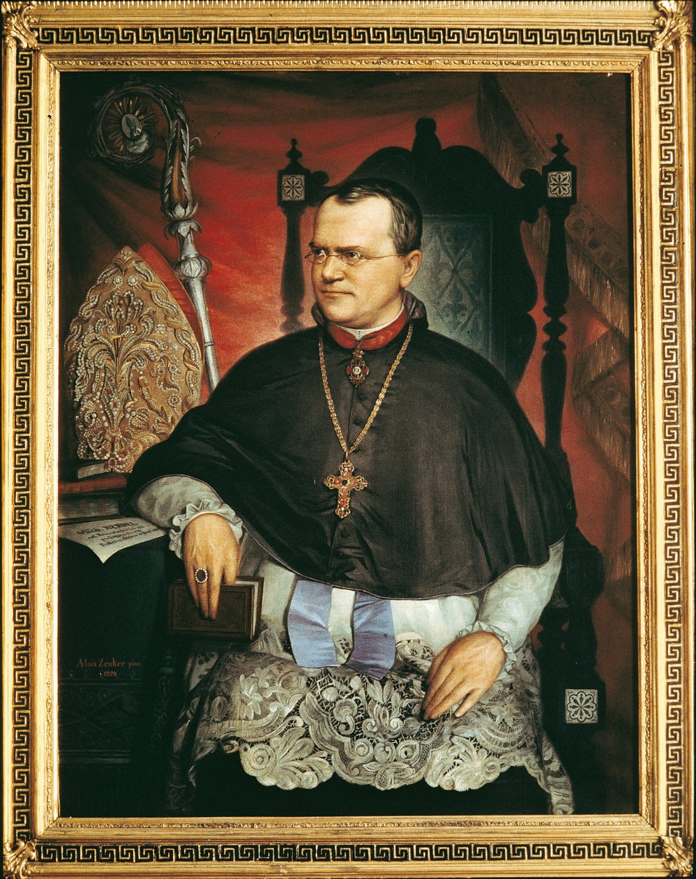 Gregor Mendel door Austrian School